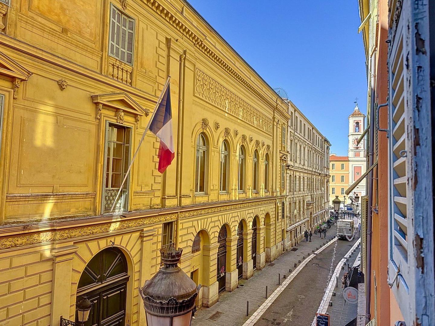 Magnificent spacious apartment in an Old Niçois Palace Nice Extérieur photo